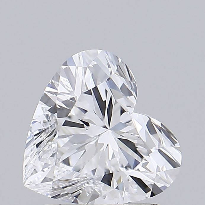 Loose Diamond - HEART 1.48ct D VVS2: Loose Diamond - HEART 1.48ct D VVS2 Source: This is a real non-mined Diamond that has been grown in a lab Shape: HEART Carats: 1.48 Color: D Clarity: VVS2 Certification: IGI Video: