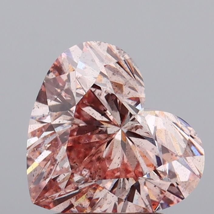 Loose Diamond - HEART 2.0ct Fancy Intense Pink I1: Loose Diamond - HEART 2.0ct Fancy Intense Pink I1 Source: This is a real non-mined Diamond that has been grown in a lab Shape: HEART Carats: 2.0 Color: Fancy Intense Pink Certification: IGI Video:
