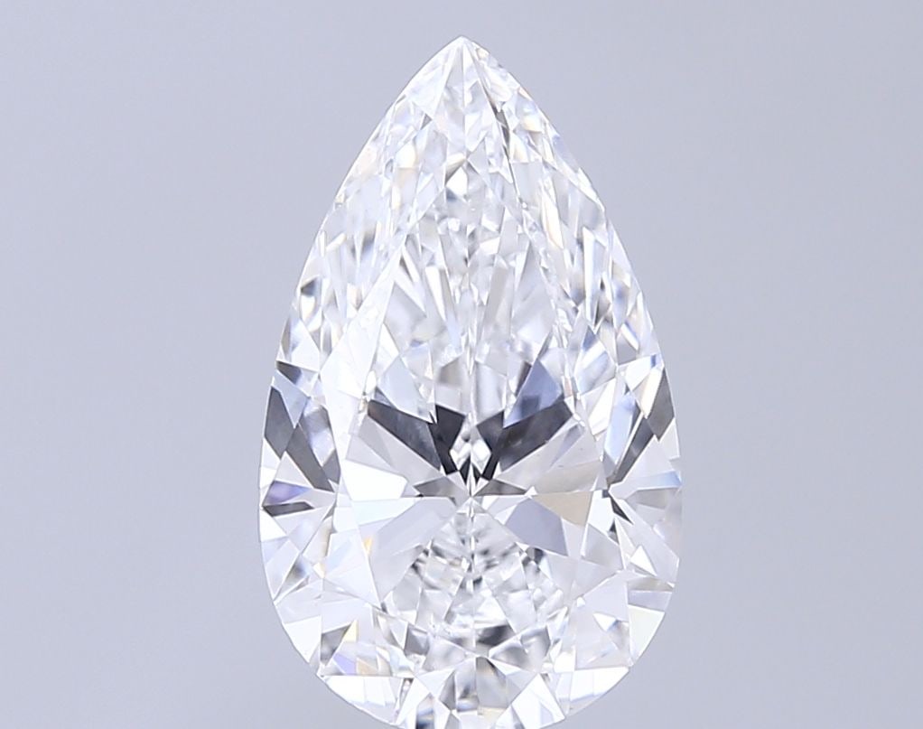 Loose Diamond - PEAR 3.6ct D VS1: Loose Diamond - PEAR 3.6ct D VS1 Source: This is a real non-mined Diamond that has been grown in a lab Shape: PEAR Carats: 3.6 Color: D Clarity: VS1 Certification: IGI Video: Video Link PLEASE NOTE: