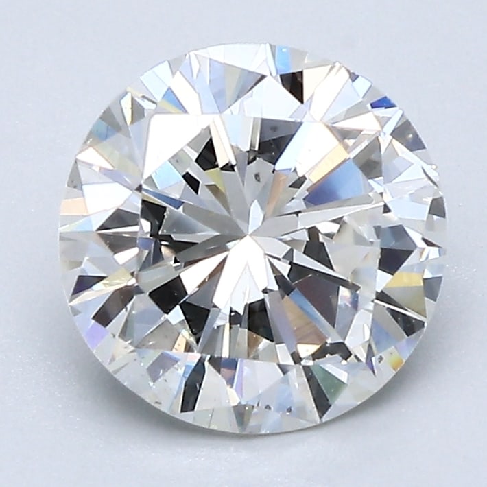 Loose Diamond - Round 1.88ct G SI1: Loose Diamond - Round 1.88ct G SI1 Source: Natural Mined Diamond Shape: Round Carats: 1.88 Color: G Clarity: SI1 Certification: GIA Condition: Pre-Owned PLEASE NOTE: Framed, Large, or heavy items do n