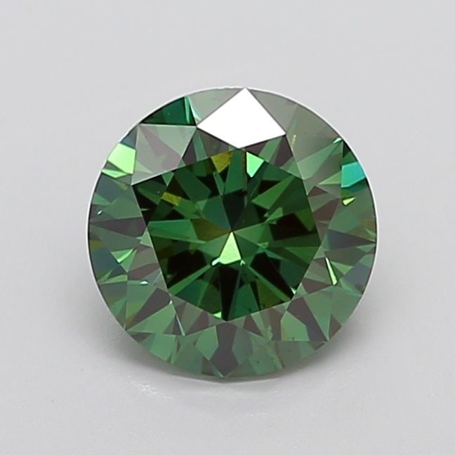 Ideal Loose Diamond - ROUND 2.57ct Fancy Vivid Green VS2: Ideal Loose Diamond - ROUND 2.57ct Fancy Vivid Green VS2 Source: This is a real non-mined Diamond that has been grown in a lab Shape: ROUND Carats: 2.57 Color: Fancy Vivid Green Certification: IGI PLE
