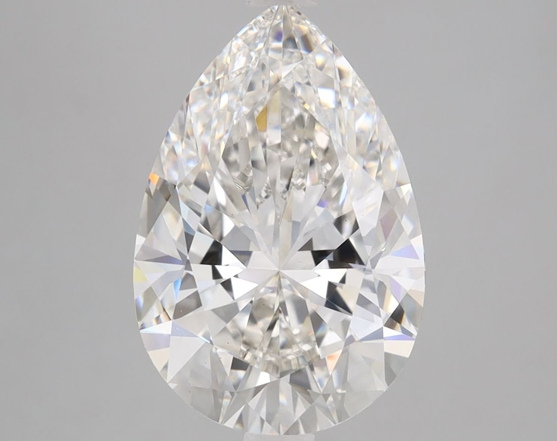Loose Diamond - PEAR 4.25ct G VS1: Loose Diamond - PEAR 4.25ct G VS1 Source: This is a real non-mined Diamond that has been grown in a lab Shape: PEAR Carats: 4.25 Color: G Clarity: VS1 Certification: IGI Video: Video Link PLEASE