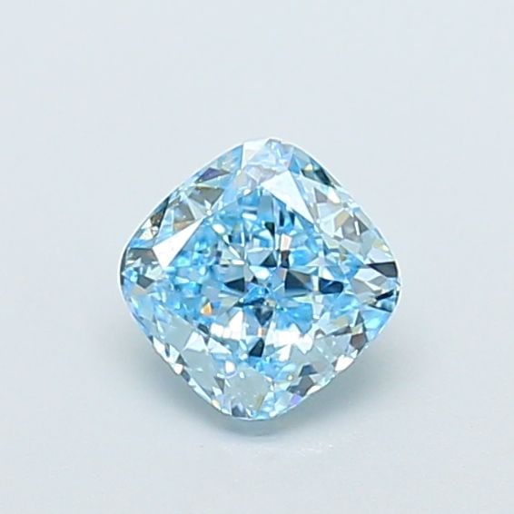 Loose Diamond - CUSHION MODIFIED 1.03ct Fancy Vivid Blue VS1: Loose Diamond - CUSHION MODIFIED 1.03ct Fancy Vivid Blue VS1 Source: This is a real non-mined Diamond that has been grown in a lab Shape: CUSHION MODIFIED Carats: 1.03 Color: Fancy Vivid Blue Certific