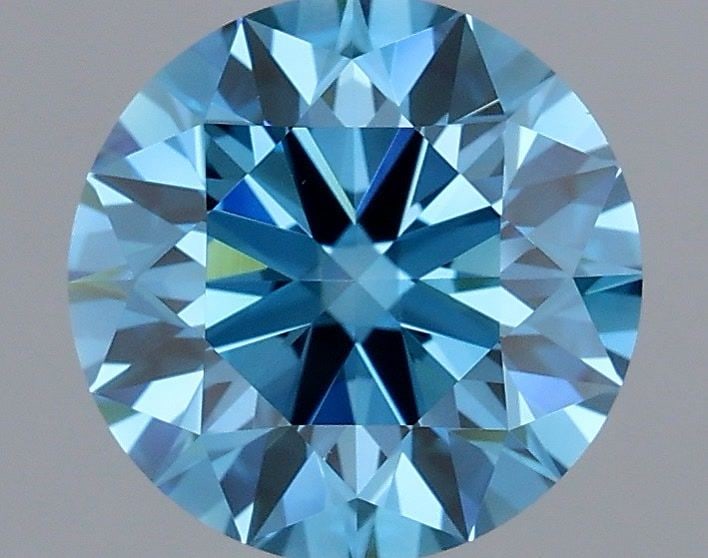 Ideal Loose Diamond - ROUND 1.75ct Fancy Vivid Blue VS1: Ideal Loose Diamond - ROUND 1.75ct Fancy Vivid Blue VS1 Source: This is a real non-mined Diamond that has been grown in a lab Shape: ROUND Carats: 1.75 Color: Fancy Vivid Blue Certification: IGI Video
