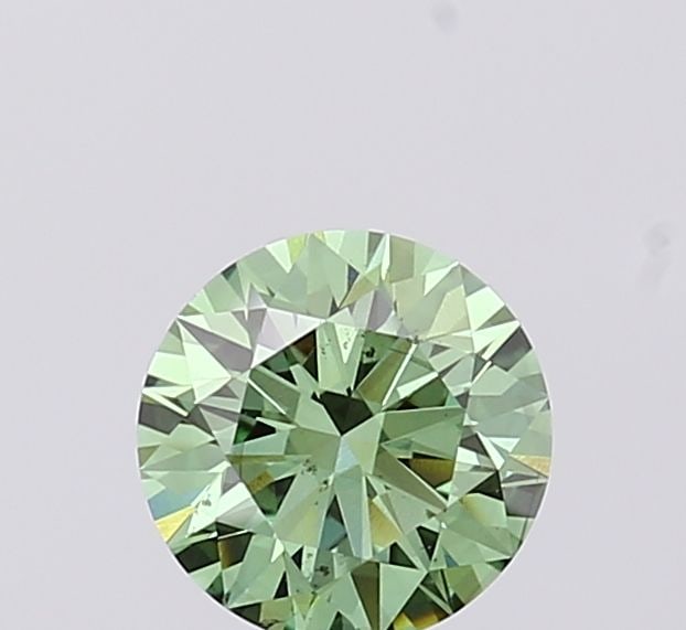 Ideal Loose Diamond - ROUND 1.0ct Fancy Vivid Green VS2: Ideal Loose Diamond - ROUND 1.0ct Fancy Vivid Green VS2 Source: This is a real non-mined Diamond that has been grown in a lab Shape: ROUND Carats: 1.0 Color: Fancy Vivid Green Certification: IGI