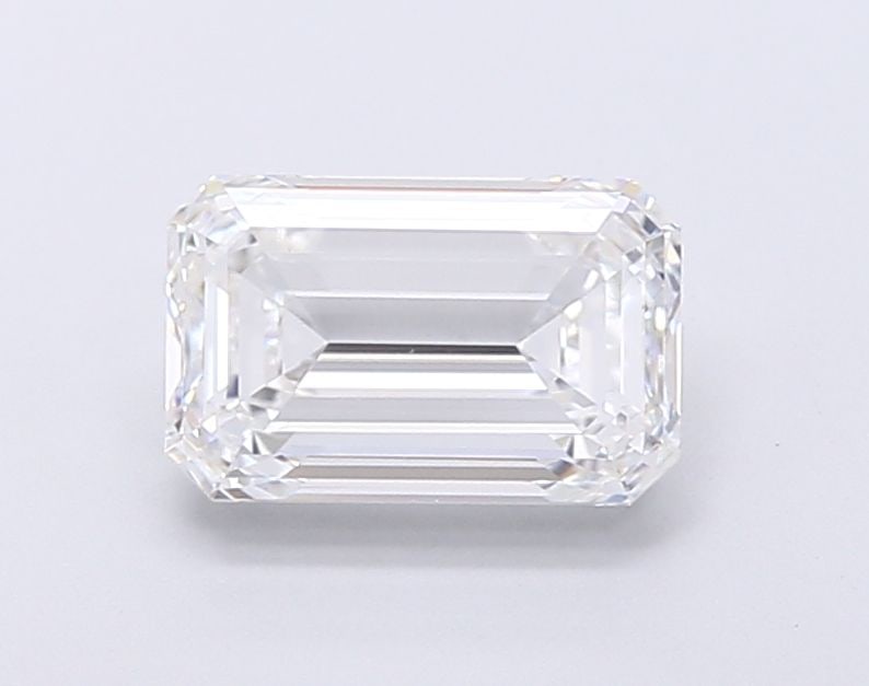 Loose Diamond - EMERALD 2.02ct E VVS2: Loose Diamond - EMERALD 2.02ct E VVS2 Source: This is a real non-mined Diamond that has been grown in a lab Shape: EMERALD Carats: 2.02 Color: E Clarity: VVS2 Certification: IGI Video: