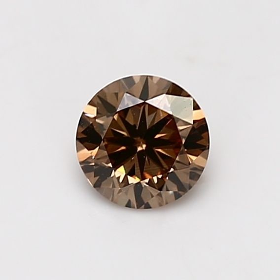 Loose Diamond - ROUND 0.55ct Fancy Dark Yellowish Brown VS1: Loose Diamond - ROUND 0.55ct Fancy Dark Yellowish Brown VS1 Source: Natural Shape: ROUND Carats: 0.55 Color: Fancy Dark Yellowish Brown Certification: GIA Video: