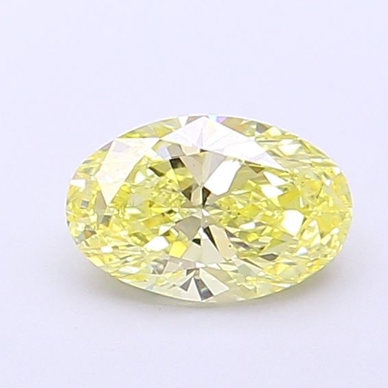 Loose Diamond - OVAL 0.69ct Fancy Intense Yellow VS1: Loose Diamond - OVAL 0.69ct Fancy Intense Yellow VS1 Source: This is a real non-mined Diamond that has been grown in a lab Shape: OVAL Carats: 0.69 Color: Fancy Intense Yellow Certification: IGI Video