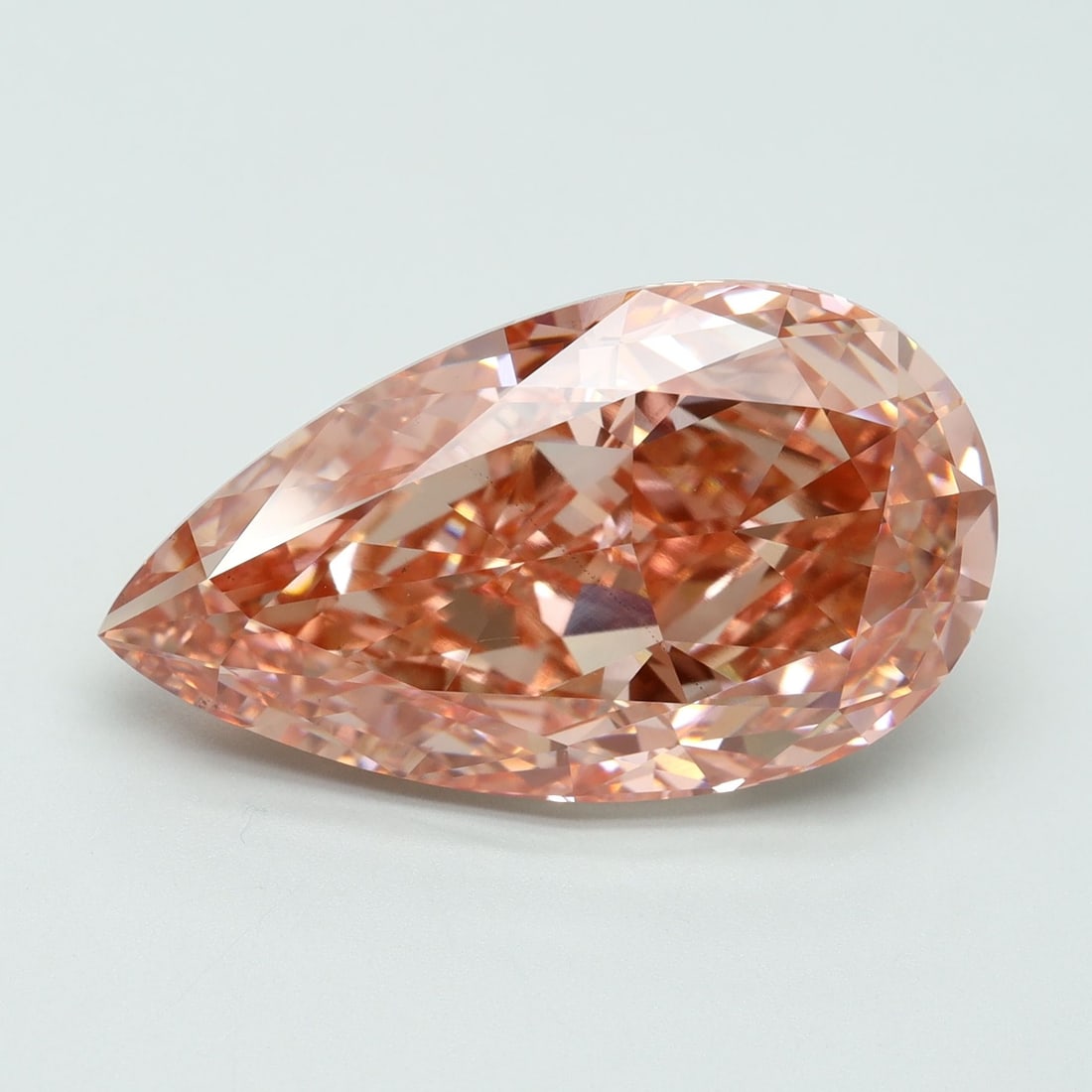 Loose Diamond - PEAR 11.13ct Fancy Vivid Pink VS2: Loose Diamond - PEAR 11.13ct Fancy Vivid Pink VS2 Source: This is a real non-mined Diamond that has been grown in a lab Shape: PEAR Carats: 11.13 Color: Fancy Vivid Pink Certification: IGI Video: