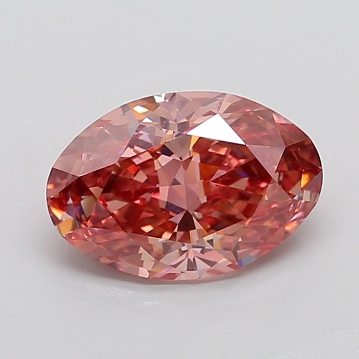 Loose Diamond - OVAL 3.09ct Fancy Vivid Brown Pink VS1: Loose Diamond - OVAL 3.09ct Fancy Vivid Brown Pink VS1 Source: This is a real non-mined Diamond that has been grown in a lab Shape: OVAL Carats: 3.09 Color: Fancy Vivid Brown Pink Certification: IGI P