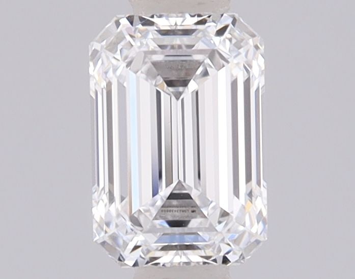 Loose Diamond - EMERALD 0.74ct D IF: Loose Diamond - EMERALD 0.74ct D IF Source: This is a real non-mined Diamond that has been grown in a lab Shape: EMERALD Carats: 0.74 Color: D Clarity: IF Certification: IGI Video: