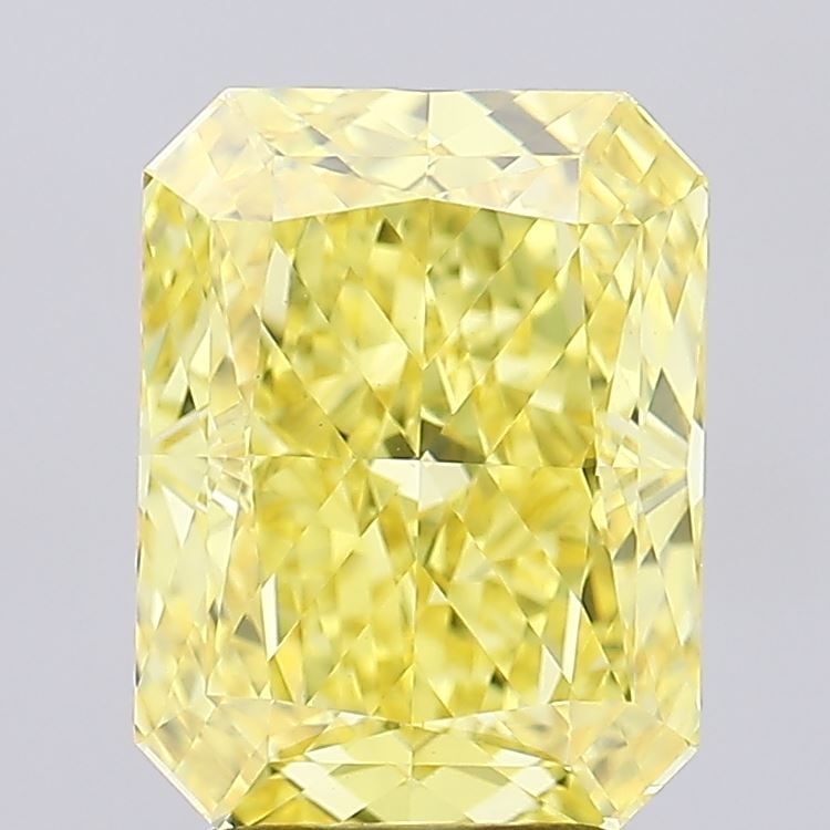 Loose Diamond - RADIANT 3.21ct Fancy Vivid Yellow VVS2: Loose Diamond - RADIANT 3.21ct Fancy Vivid Yellow VVS2 Source: This is a real non-mined Diamond that has been grown in a lab Shape: RADIANT Carats: 3.21 Color: Fancy Vivid Yellow Certification: IGI Vi