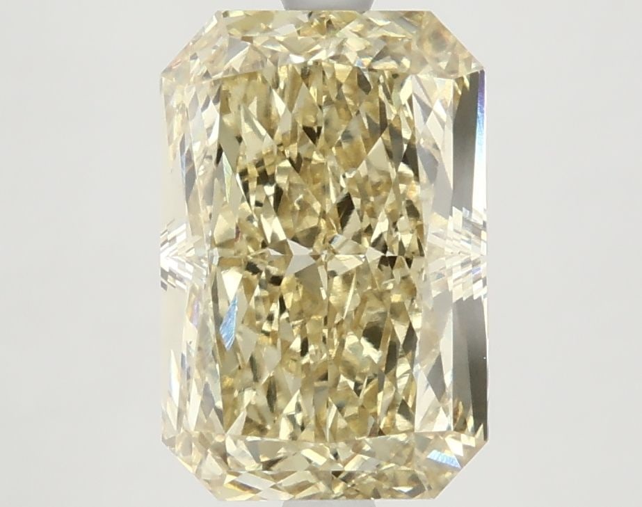Loose Diamond - RADIANT 4.11ct Fancy Intense Yellow VS1: Loose Diamond - RADIANT 4.11ct Fancy Intense Yellow VS1 Source: This is a real non-mined Diamond that has been grown in a lab Shape: RADIANT Carats: 4.11 Color: Fancy Intense Yellow Certification: