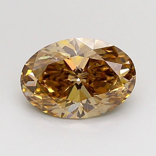Loose Diamond - OVAL 1.09ct Fancy Brown VS1: Loose Diamond - OVAL 1.09ct Fancy Brown VS1 Source: This is a real non-mined Diamond that has been grown in a lab Shape: OVAL Carats: 1.09 Color: Fancy Brown Certification: IGI Video: