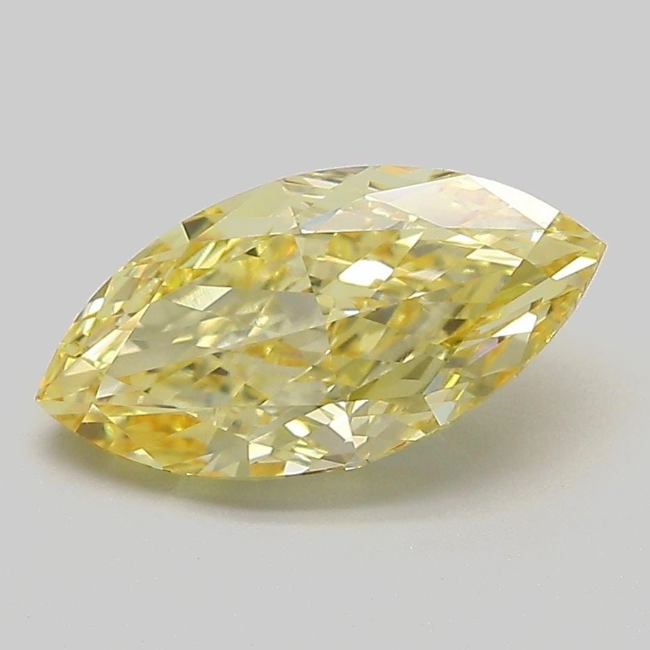 Loose Diamond - MARQUISE 2.06ct Fancy Intense Yellow VS1: Loose Diamond - MARQUISE 2.06ct Fancy Intense Yellow VS1 Source: This is a real non-mined Diamond that has been grown in a lab Shape: MARQUISE Carats: 2.06 Color: Fancy Intense Yellow Certification: I