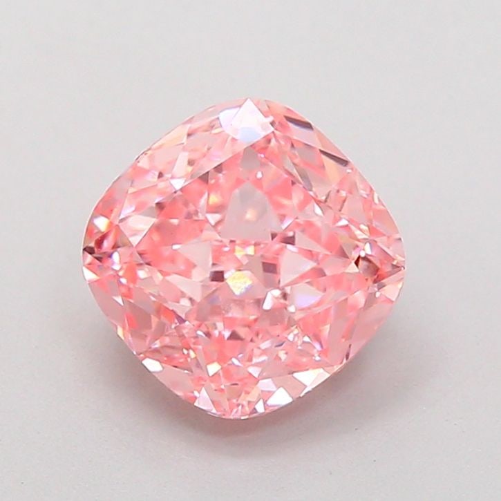 Loose Diamond - CUSHION MODIFIED 2.29ct Fancy Vivid Pink VVS2: Loose Diamond - CUSHION MODIFIED 2.29ct Fancy Vivid Pink VVS2 Source: This is a real non-mined Diamond that has been grown in a lab Shape: CUSHION MODIFIED Carats: 2.29 Color: Fancy Vivid Pink Certifi