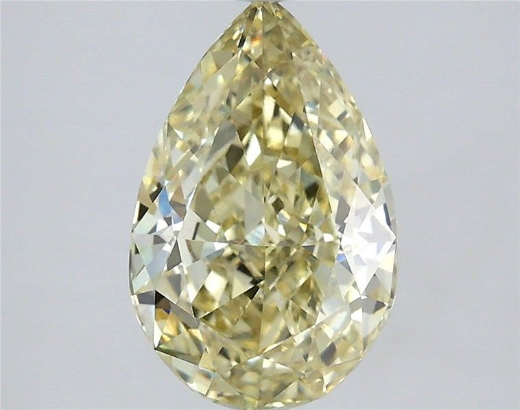 Loose Diamond - PEAR 2.09ct Fancy Intense Yellow VVS2: Loose Diamond - PEAR 2.09ct Fancy Intense Yellow VVS2 Source: This is a real non-mined Diamond that has been grown in a lab Shape: PEAR Carats: 2.09 Color: Fancy Intense Yellow Certification: IGI Vide