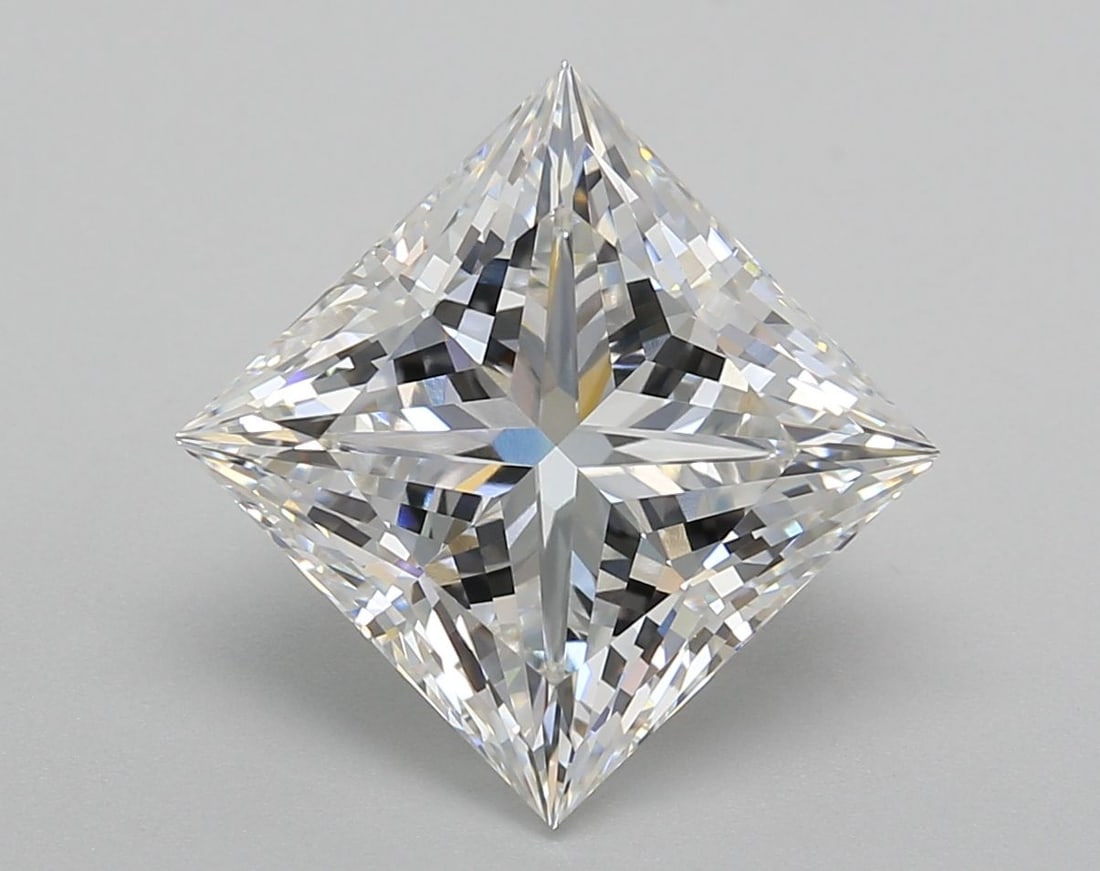 Loose Diamond - PRINCESS 5.0ct F VVS2: Loose Diamond - PRINCESS 5.0ct F VVS2 Source: This is a real non-mined Diamond that has been grown in a lab Shape: PRINCESS Carats: 5.0 Color: F Clarity: VVS2 Certification: NONE Video: