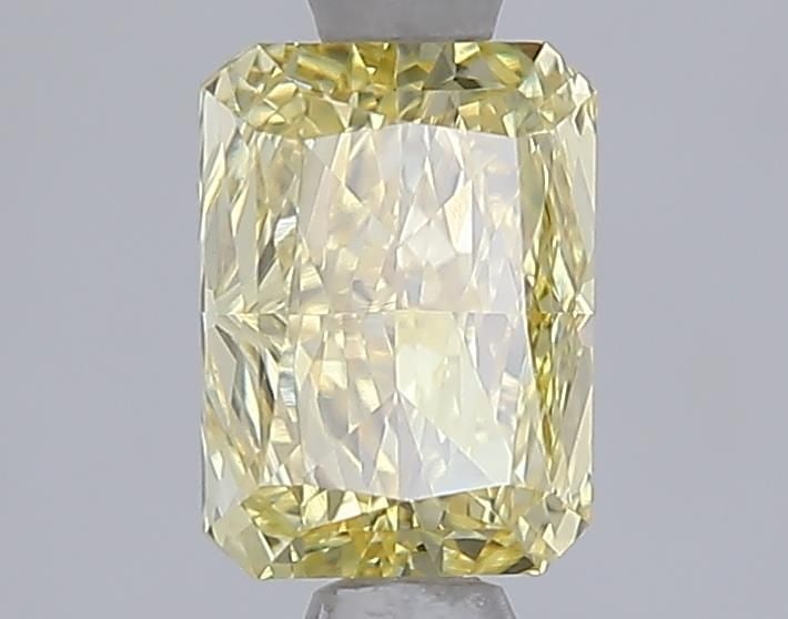 Loose Diamond - RADIANT 1.1ct Fancy Intense Yellow VVS2: Loose Diamond - RADIANT 1.1ct Fancy Intense Yellow VVS2 Source: This is a real non-mined Diamond that has been grown in a lab Shape: RADIANT Carats: 1.1 Color: Fancy Intense Yellow Certification: IGI 