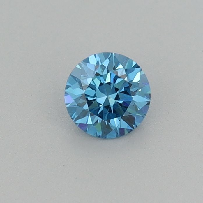 Loose Diamond - ROUND 0.25ct Fancy Vivid Blue VS1: Loose Diamond - ROUND 0.25ct Fancy Vivid Blue VS1 Source: This is a real non-mined Diamond that has been grown in a lab Shape: ROUND Carats: 0.25 Color: Fancy Vivid Blue Certification: IGI Video: