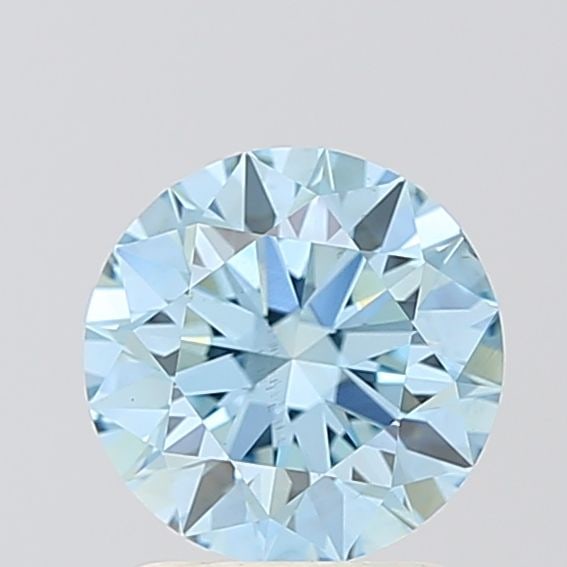 Ideal Loose Diamond - ROUND 1.58ct Fancy Vivid Blue VS2: Ideal Loose Diamond - ROUND 1.58ct Fancy Vivid Blue VS2 Source: This is a real non-mined Diamond that has been grown in a lab Shape: ROUND Carats: 1.58 Color: Fancy Vivid Blue Certification: IGI Video