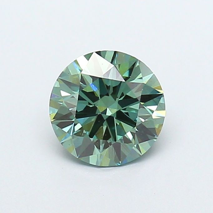 Ideal Loose Diamond - ROUND 1.21ct Fancy Vivid Green VS1: Ideal Loose Diamond - ROUND 1.21ct Fancy Vivid Green VS1 Source: This is a real non-mined Diamond that has been grown in a lab Shape: ROUND Carats: 1.21 Color: Fancy Vivid Green Certification: IGI Vid