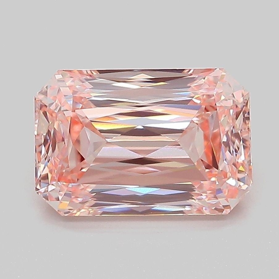Loose Diamond - RADIANT 3.01ct Fancy Intense Pink VVS2: Loose Diamond - RADIANT 3.01ct Fancy Intense Pink VVS2 Source: This is a real non-mined Diamond that has been grown in a lab Shape: RADIANT Carats: 3.01 Color: Fancy Intense Pink Certification: IGI PL