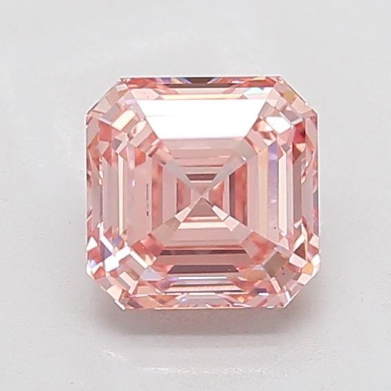 Loose Diamond - ASSCHER 2.06ct Fancy Intense Pink VS1: Loose Diamond - ASSCHER 2.06ct Fancy Intense Pink VS1 Source: This is a real non-mined Diamond that has been grown in a lab Shape: ASSCHER Carats: 2.06 Color: Fancy Intense Pink Certification: IGI Vid