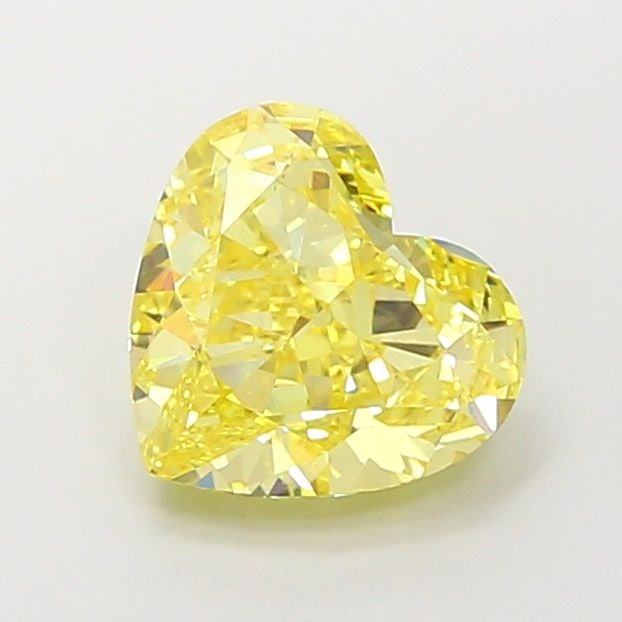 Loose Diamond - HEART 4.06ct Fancy Intense Yellow VS1: Loose Diamond - HEART 4.06ct Fancy Intense Yellow VS1 Source: This is a real non-mined Diamond that has been grown in a lab Shape: HEART Carats: 4.06 Color: Fancy Intense Yellow Certification: IGI Vid