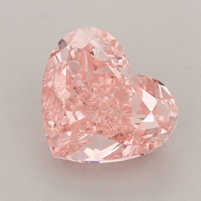 Loose Diamond - HEART 1.34ct Fancy Vivid Pink VS1: Loose Diamond - HEART 1.34ct Fancy Vivid Pink VS1 Source: This is a real non-mined Diamond that has been grown in a lab Shape: HEART Carats: 1.34 Color: Fancy Vivid Pink Certification: IGI Video: