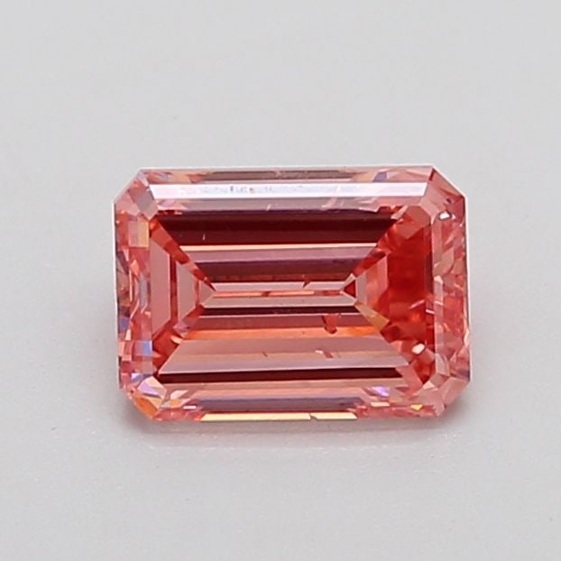 Loose Diamond - EMERALD 1.28ct Fancy Vivid Pink SI2: Loose Diamond - EMERALD 1.28ct Fancy Vivid Pink SI2 Source: This is a real non-mined Diamond that has been grown in a lab Shape: EMERALD Carats: 1.28 Color: Fancy Vivid Pink Certification: IGI Video: