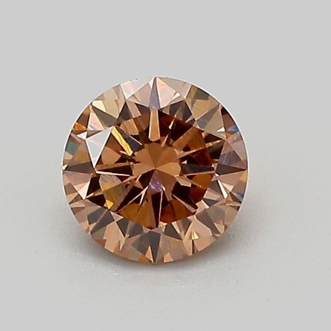 Loose Diamond - ROUND 0.51ct Fancy Light Brown VVS2: Loose Diamond - ROUND 0.51ct Fancy Light Brown VVS2 Source: This is a real non-mined Diamond that has been grown in a lab Shape: ROUND Carats: 0.51 Color: Fancy Light Brown Certification: IGI Video: