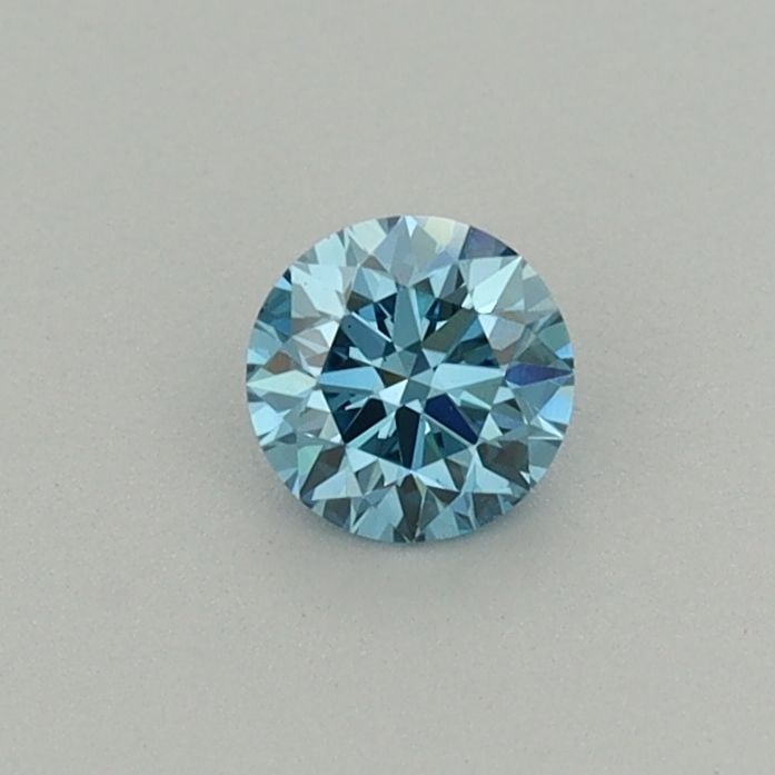 Loose Diamond - ROUND 0.25ct Fancy Vivid Blue VS1: Loose Diamond - ROUND 0.25ct Fancy Vivid Blue VS1 Source: This is a real non-mined Diamond that has been grown in a lab Shape: ROUND Carats: 0.25 Color: Fancy Vivid Blue Certification: IGI Video:
