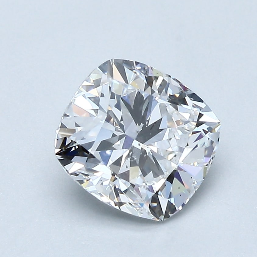 Loose Diamond - Cushion Brilliant 1.6ct E SI2: Loose Diamond - Cushion Brilliant 1.6ct E SI2 Source: Natural Mined Diamond Shape: Cushion Brilliant Carats: 1.6 Color: E Clarity: SI2 Certification: GIA Condition: Pre-Owned PLEASE NOTE: Framed, Larg