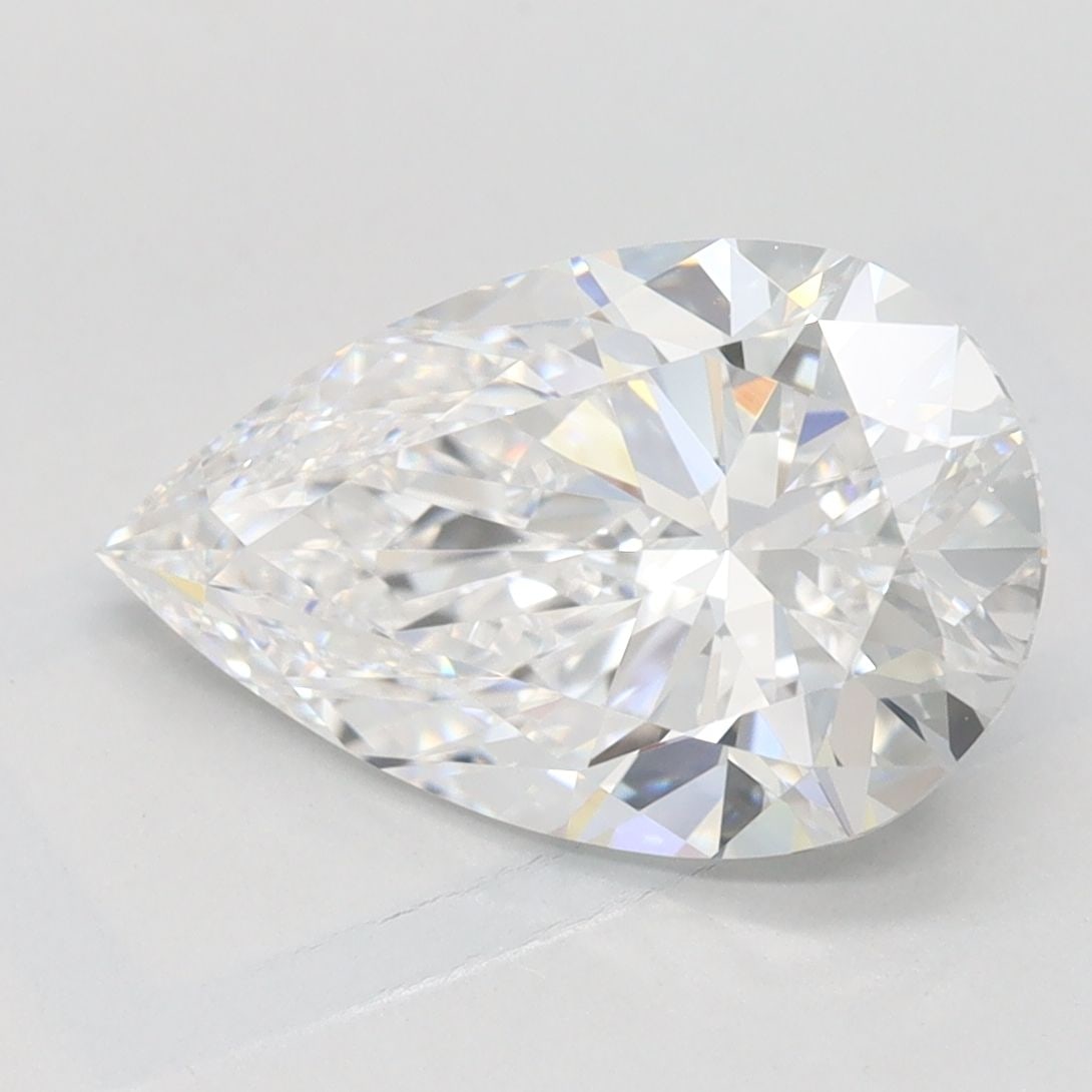 Loose Diamond - PEAR 2.34ct D VVS1: Loose Diamond - PEAR 2.34ct D VVS1 Source: This is a real non-mined Diamond that has been grown in a lab Shape: PEAR Carats: 2.34 Color: D Clarity: VVS1 Certification: IGI Video: