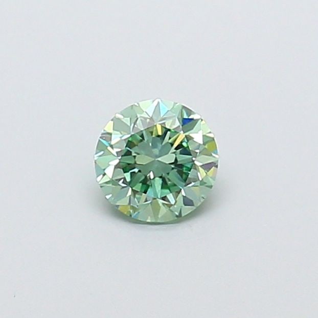 Loose Diamond - ROUND 0.51ct Fancy Intense Green VS2: Loose Diamond - ROUND 0.51ct Fancy Intense Green VS2 Source: This is a real non-mined Diamond that has been grown in a lab Shape: ROUND Carats: 0.51 Color: Fancy Intense Green Certification: IGI Video