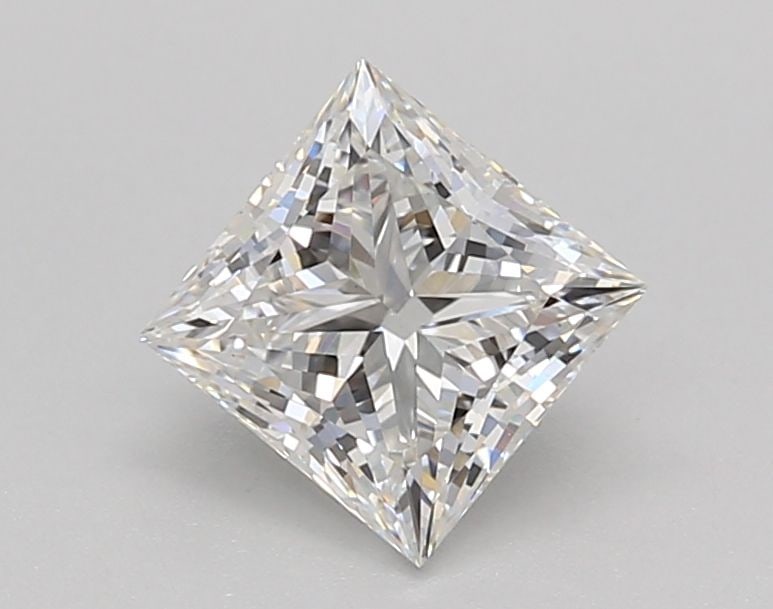 Loose Diamond - PRINCESS 1.06ct F VS1: Loose Diamond - PRINCESS 1.06ct F VS1 Source: This is a real non-mined Diamond that has been grown in a lab Shape: PRINCESS Carats: 1.06 Color: F Clarity: VS1 Certification: NONE Video: