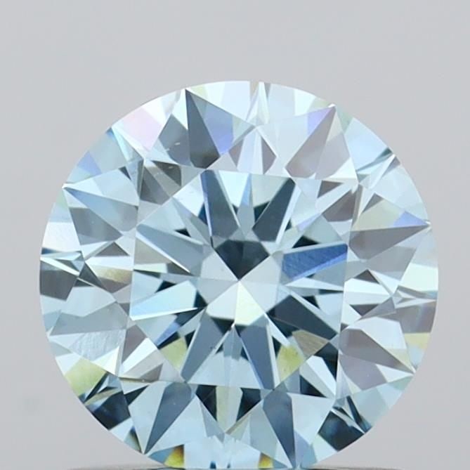 Ideal Loose Diamond - ROUND 0.94ct Fancy Vivid Blue VS1: Ideal Loose Diamond - ROUND 0.94ct Fancy Vivid Blue VS1 Source: This is a real non-mined Diamond that has been grown in a lab Shape: ROUND Carats: 0.94 Color: Fancy Vivid Blue Certification: IGI Video