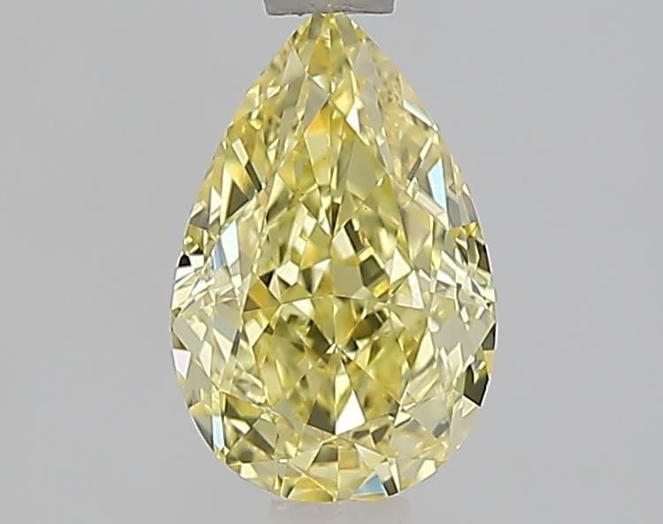 Loose Diamond - PEAR 1.08ct Fancy Yellow VS1: Loose Diamond - PEAR 1.08ct Fancy Yellow VS1 Source: This is a real non-mined Diamond that has been grown in a lab Shape: PEAR Carats: 1.08 Color: Fancy Yellow Certification: IGI Video: