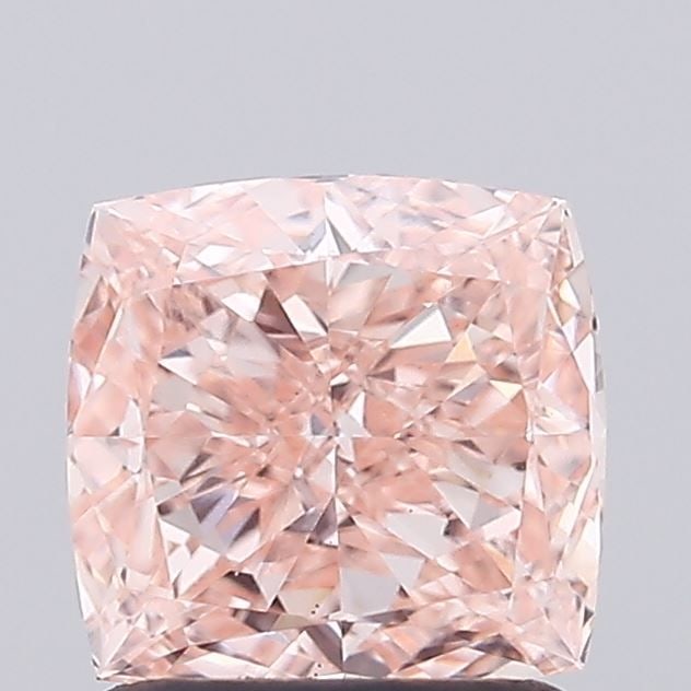 Loose Diamond - CUSHION MODIFIED 1.26ct Fancy Intense Pink VS1: Loose Diamond - CUSHION MODIFIED 1.26ct Fancy Intense Pink VS1 Source: This is a real non-mined Diamond that has been grown in a lab Shape: CUSHION MODIFIED Carats: 1.26 Color: Fancy Intense Pink Cert
