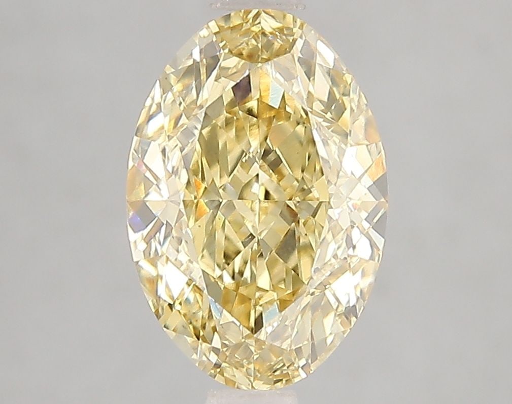 Loose Diamond - OVAL 3.02ct Fancy Intense Yellow VS1: Loose Diamond - OVAL 3.02ct Fancy Intense Yellow VS1 Source: This is a real non-mined Diamond that has been grown in a lab Shape: OVAL Carats: 3.02 Color: Fancy Intense Yellow Certification: IGI Video