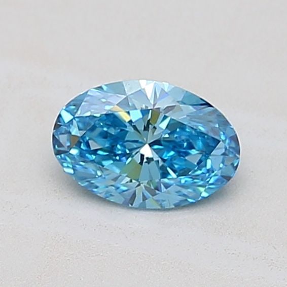 Loose Diamond - OVAL 1.0ct Fancy Vivid Blue SI1: Loose Diamond - OVAL 1.0ct Fancy Vivid Blue SI1 Source: This is a real non-mined Diamond that has been grown in a lab Shape: OVAL Carats: 1.0 Color: Fancy Vivid Blue Certification: NONE Video: