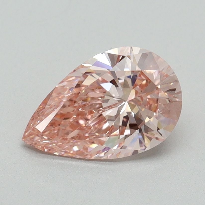 Loose Diamond - PEAR 1.06ct Fancy Intense Pink VVS1: Loose Diamond - PEAR 1.06ct Fancy Intense Pink VVS1 Source: This is a real non-mined Diamond that has been grown in a lab Shape: PEAR Carats: 1.06 Color: Fancy Intense Pink Certification: IGI Video: