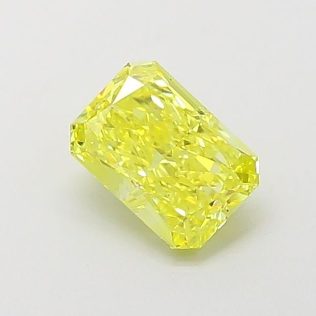 Loose Diamond - RADIANT 1.04ct Fancy Vivid Yellow VVS2: Loose Diamond - RADIANT 1.04ct Fancy Vivid Yellow VVS2 Source: This is a real non-mined Diamond that has been grown in a lab Shape: RADIANT Carats: 1.04 Color: Fancy Vivid Yellow Certification: IGI Vi