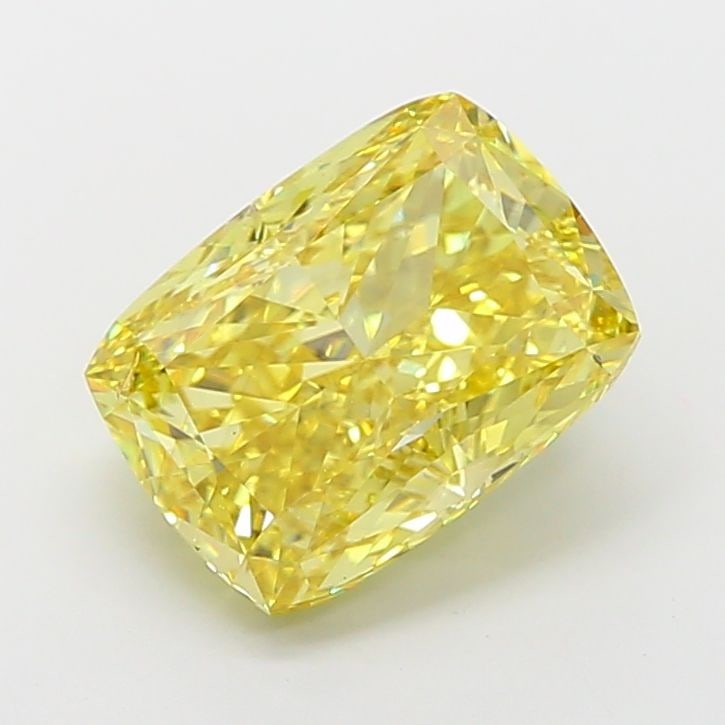Loose Diamond - CUSHION MODIFIED 7.01ct Fancy Intense Yellow SI1: Loose Diamond - CUSHION MODIFIED 7.01ct Fancy Intense Yellow SI1 Source: This is a real non-mined Diamond that has been grown in a lab Shape: CUSHION MODIFIED Carats: 7.01 Color: Fancy Intense Yellow 