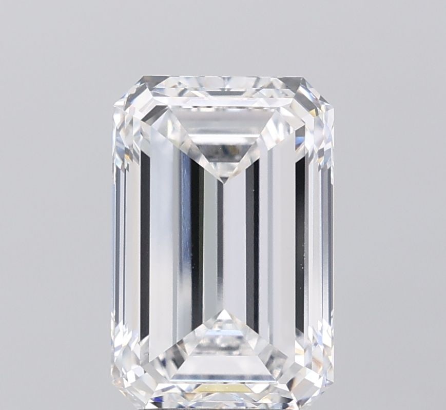 Loose Diamond - EMERALD 3.5ct E VVS1: Loose Diamond - EMERALD 3.5ct E VVS1 Source: This is a real non-mined Diamond that has been grown in a lab Shape: EMERALD Carats: 3.5 Color: E Clarity: VVS1 Certification: IGI PLEASE NOTE: Framed, Lar