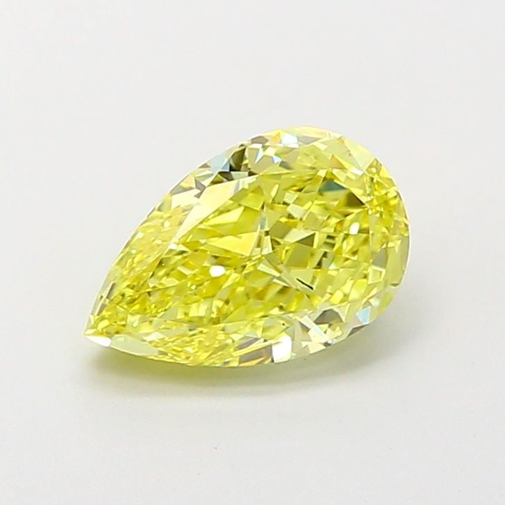 Loose Diamond - PEAR 1.57ct Fancy Intense Yellow VS2: Loose Diamond - PEAR 1.57ct Fancy Intense Yellow VS2 Source: This is a real non-mined Diamond that has been grown in a lab Shape: PEAR Carats: 1.57 Color: Fancy Intense Yellow Certification: IGI