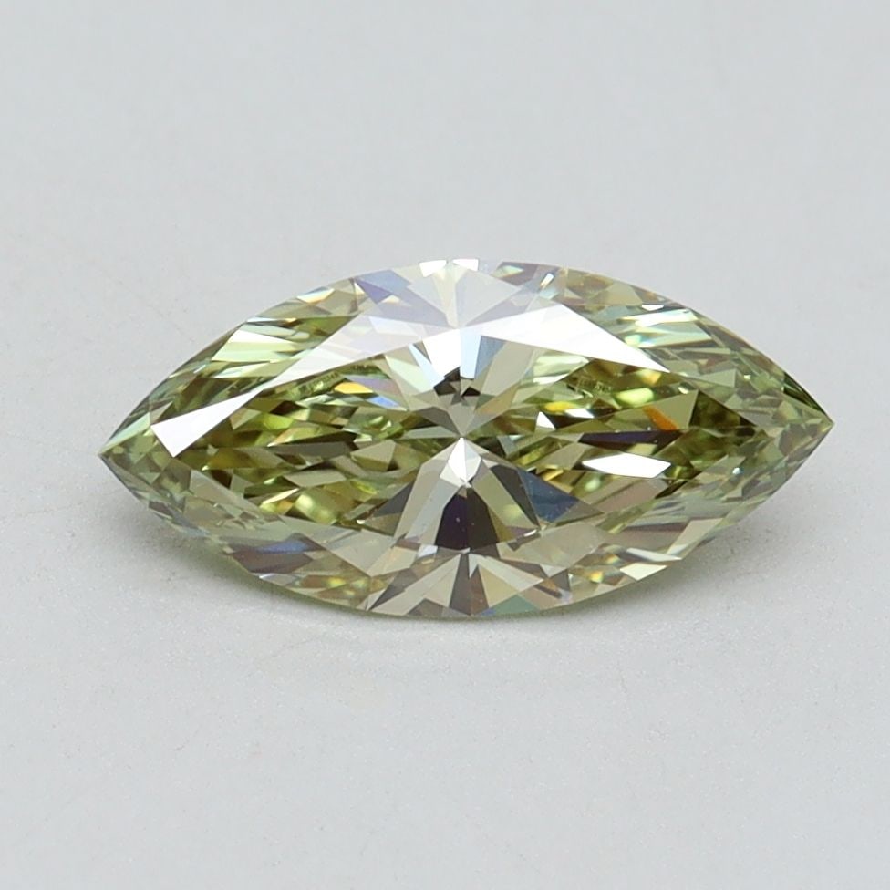 Loose Diamond - MARQUISE 1.04ct Fancy Intense Green VVS2: Loose Diamond - MARQUISE 1.04ct Fancy Intense Green VVS2 Source: This is a real non-mined Diamond that has been grown in a lab Shape: MARQUISE Carats: 1.04 Color: Fancy Intense Green Certification: IG