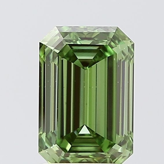 Loose Diamond - EMERALD 2.02ct Fancy Vivid Green VS2: Loose Diamond - EMERALD 2.02ct Fancy Vivid Green VS2 Source: This is a real non-mined Diamond that has been grown in a lab Shape: EMERALD Carats: 2.02 Color: Fancy Vivid Green Certification: IGI Video