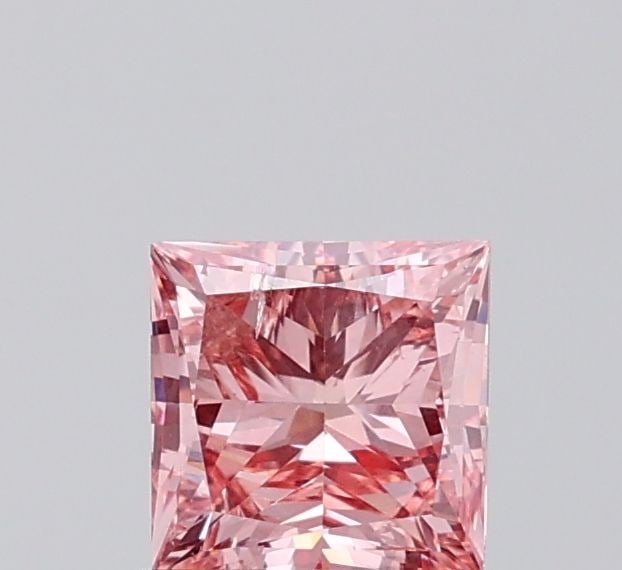 Loose Diamond - PRINCESS 1.0ct Fancy Vivid Pink SI1: Loose Diamond - PRINCESS 1.0ct Fancy Vivid Pink SI1 Source: This is a real non-mined Diamond that has been grown in a lab Shape: PRINCESS Carats: 1.0 Color: Fancy Vivid Pink Certification: IGI Video: